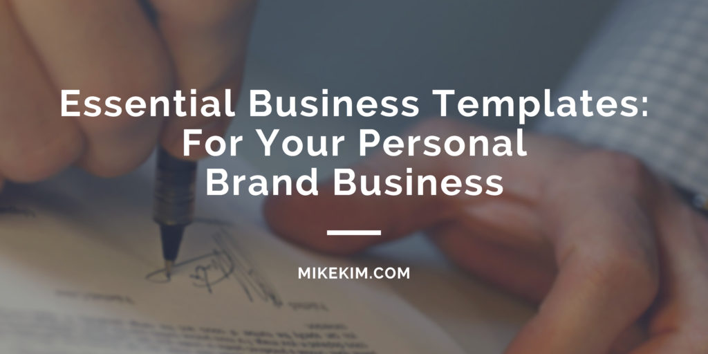 Essential Business Templates