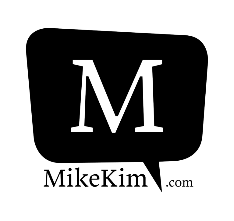 Mike Kim - New Logo Black